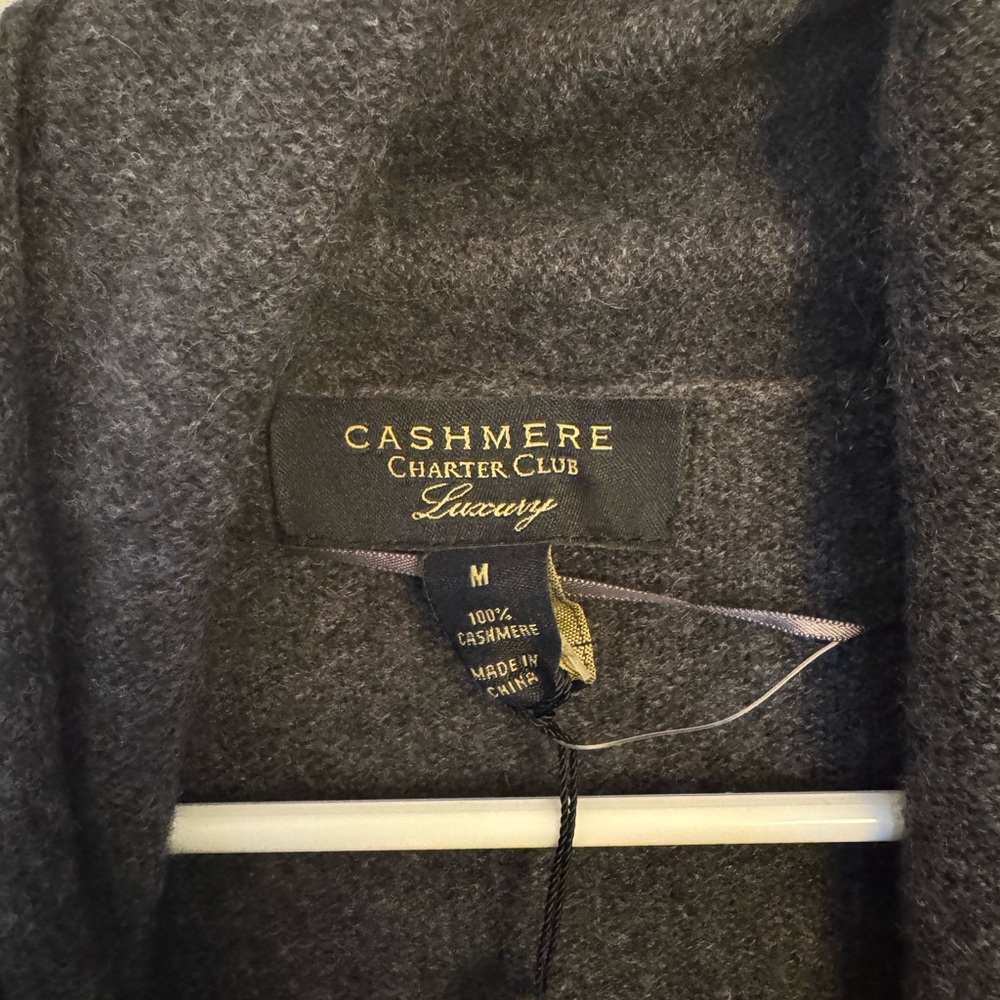 Cashmere Cardigan Sweater - Picture 4 of 4